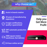 Boîtier TV satellite DVB-S2 personnalisé OEM - Décodeur numérique Full HD directement de l'usine (Échantillon disponible)