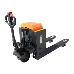 Transpaleta Eléctrica de 3 Toneladas con Elevación Hidráulica, Neumáticos Sólidos, para Uso en Interiores, con Batería de Plomo-Ácido y Operación de Pie - Product Image 5