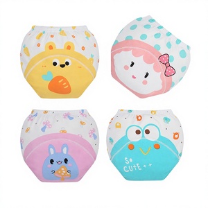 Culottes d'apprentissage lavables et respirantes pour bébés filles et garçons, anti-fuites, idéales pour l'été - Product Image 2