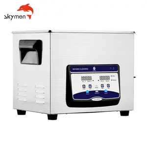 Skymen 10L jewelry vinyl record Ultrasonic Cleaner for Lobster Prawn Removing Dirt 40KHz