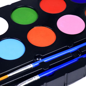 ราคาถูกจาระบีสีหน้าที่ดีที่สุดสำหรับเด็กใบหน้าภาพวาดชุดง่ายต่อการล้างสีร่างกาย - Product Image 2