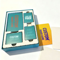 Usine d'impression de jeux de cartes personnalisés en gros – Ensemble de cartes de jeu personnalisées avec plusieurs jeux et boîte cadeau et insert sur mesure