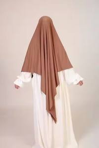 2025新デザインモーダル竹ジャージーヒジャーブエスニックスカーフイスラム教徒女性のためのヒマール - Product Image 2