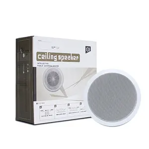 New Arrivals PA Public Address System 6inch 5w Ceiling Speaker For Home Theater