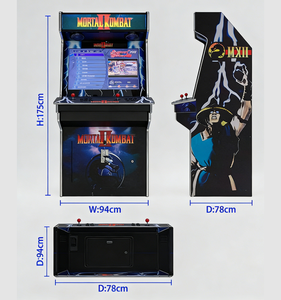 เครื่องเกมอาร์เคดคลาสสิก <span class=keywords><strong>Mortal</strong></span> <span class=keywords><strong>Kombat</strong></span> II จอ LCD ขนาด 32 นิ้ว |   ตู้เกมต่อสู้สำหรับ 2 ผู้เล่น สำหรับใช้ในเชิงพาณิชย์และที่บ้าน - Product Image 3