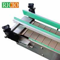 Étiqueteuse automatique verticale RICIO pour bocaux métalliques, boîtes de conserve, bouteilles rondes – Applicateur d'étiquettes de table entièrement automatique