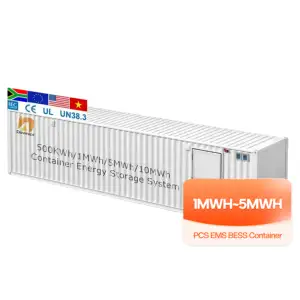 Dawnice 1Mwh Energy Storage System 500kw Ess Container Fotovoltaica Utility Scale Bateria Custos De Armazenamento