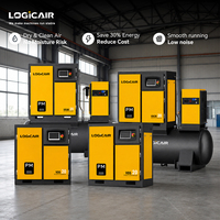 Compresseur d'air à vis LOGICAIR Chine 80 gallons 60 gallons 200 litres monophasé pour usage domestique, peinture, système intégré, usage industriel