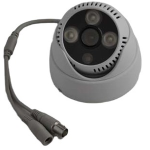 Caméra de surveillance dôme Hj Cx1202a 700tvline analogique H.264 avec vision nocturne pour intérieur - Product Image 4