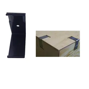 manufacture Retaining Clip Plywood box crate clamp for wooden box Reusable shipping V shape spring clip Metal Fastener