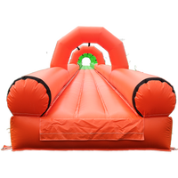 Toboggan gonflable étanche à l'air Slip n Toboggan Commercial adultes enfants Splash Sprinkle toboggan gonflable glissant et toboggan à vendre