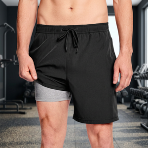 Nouveauté : Short de bain de plage en maille respirant et à séchage rapide pour homme, taille XXL, 100 % polyester, motif personnalisable, grande taille - Product Image 3
