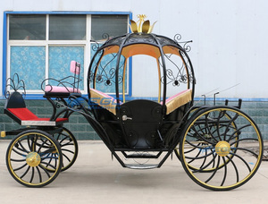 Carruaje de Cenicienta en Venta, Transporte Especial, Carruaje de Fantasía de Princesa Calabaza, Carruaje Eléctrico en Venta - Product Image 3