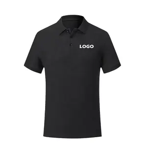 Chất Lượng Cao Cotton Polo Tùy Chỉnh Thêu Mens Golf Polo Áo Sơ Mi Với Logo Tùy Chỉnh