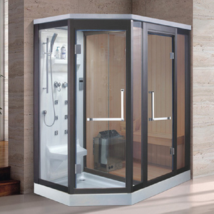 Ensemble de bain et <span class=keywords><strong>douche</strong></span> à vapeur, mobilier traditionnel, mini <span class=keywords><strong>cabine</strong></span>, salle de <span class=keywords><strong>sauna</strong></span>, en bois, en promotion, - Product Image 4