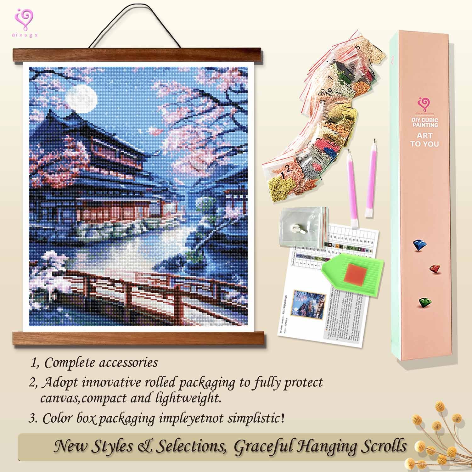 Hanging scroll
