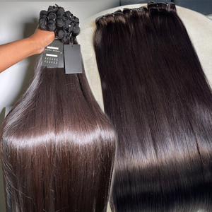 Lot de Cheveux Humains Vierges Bruts Non Traités Birmans, Naturels, Provenant d'un Donneur Unique, 100% Alignés dans le Sens de la Cuticule, Cheveux Vierges Non Traités Vietnamiens - Product Image 2