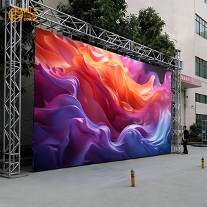 Écran LED <span class=keywords><strong>de</strong></span> location extérieur P2.6 avant et arrière, installation facile, <span class=keywords><strong>mur</strong></span> vidéo LED pour mariage, fête, stade, publicité - Product Image 1