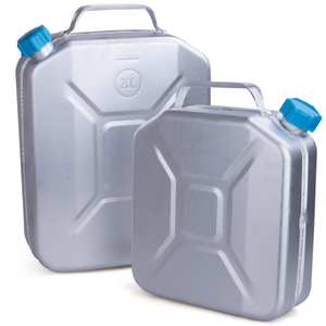 Serbatoi in Alluminio per Diesel e Benzina, Serbatoio Piatto in Metallo Rinforzato 10L-20L, Compatibile con Motori e Pompe, Alto Livello di Sicurezza - Product Image 1