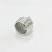 WAKAMATSU OEM ODM prix de gros 304 acier inoxydable filetage carré extérieur douille raccord de tuyau 1 "NPT mâle 150PSI