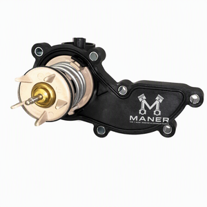 เทอร์โมสตัทน้ำหล่อเย็นเครื่องยนต์ MANER รุ่น 06E121111AL 06E121111AD สำหรับ Audi A4 A5 A6 A7 A8 Q5 Q7 เครื่องยนต์ 3.0T อะไหล่ทดแทนระบบระบายความร้อน - Product Image 1