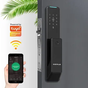 TTlock Tanpa Kunci Aman Pasokan Tiongkok Kunci Cerdas Elektrik Portabel Digital Furnitur Geser Biometrik Kunci Pintar Sidik Jari