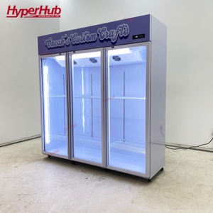 <span class=keywords><strong>Réfrigérateur</strong></span> Vitrine Commercial pour Fleurs à Refroidissement par Air, <span class=keywords><strong>Porte</strong></span> Vitrée Personnalisée, Vente Directe Usine - Product Image 3