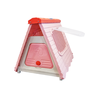 <span class=keywords><strong>Caseta</strong></span> de <span class=keywords><strong>perro</strong></span> aislada de plástico para interiores y exteriores para todo tipo de clima para perros pequeños a grandes - Product Image 6