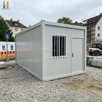 Dormoir modulaire en conteneur de 20 pieds pour camp de travailleurs à distance, logements temporaires