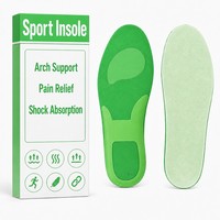 Semelles de sport en PU absorbant la transpiration, coussinets souples, écologiques, durables, réduisent l'inconfort des pieds pour les longues promenades