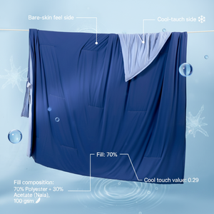 Couverture légère et rafraîchissante pour l'été, soulagement des sueurs nocturnes, <span class=keywords><strong>couette</strong></span> réversible respirante et écologique, pour hôtel et usage domestique, <span class=keywords><strong>couette</strong></span> <span class=keywords><strong>fine</strong></span> - Product Image 5