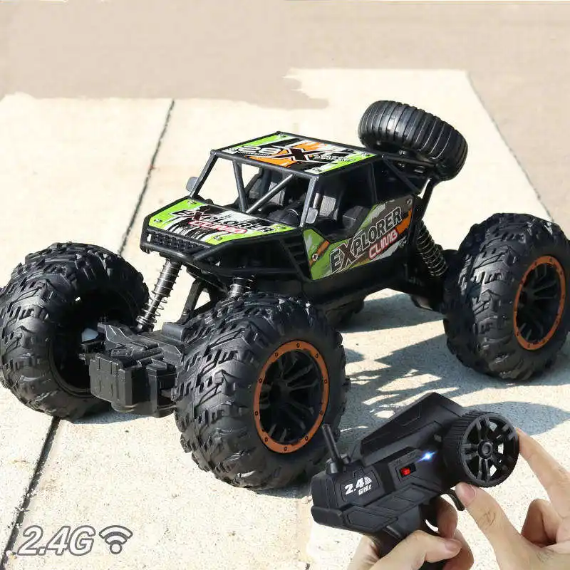 Electric alloy climbing car six wheel spray remote car toy 2.4G water bomb rock climbing off-road toys remote control car