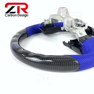 Volant en fibre de carbone personnalisé pour Lexus IS ISF RC CT NX IS250 IS350 NX200 NX300 ES <span class=keywords><strong>500</strong></span> <span class=keywords><strong>F</strong></span> 2013-2022, intérieur en fibre de carbone - Product Image 3