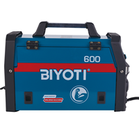 BIYOTI MIG-600 220V Mig Machine à souder à électrode portable Arc Force Machine à souder à onduleur manuel