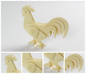 Fabricants pas cher 3D zodiaque <span class=keywords><strong>chinois</strong></span> bois puzzle animal puzzles en bois en gros puzzle en bois - Product Image 4