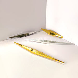 Customizable Plastic <b>Sofa</b> Decorative Buckles Warm <b>Gold</b> Durable Furniture Accessories Long Diamond Shape - Product Image 1