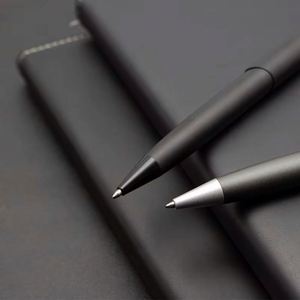 High Quality Luxury Metal Ballpoint <b>Pen</b> Promotional <b>Pen</b> with Custom Logo Black Matte Suitable for Enterprise Promotion - Product Image 5