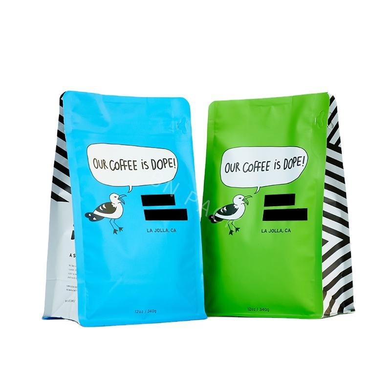 Customizable Reusable Coffee Bag Packaging with Zipper and Reusable ...