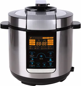 6L Vacuum Stainless Pot Electric Pressure Cooker Multicooker