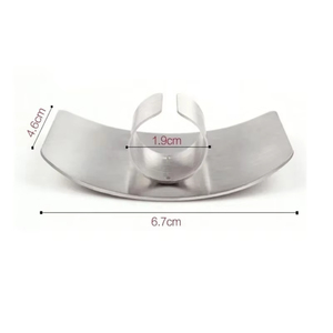 Kitchen Cooking <b>Tools</b> Stainless Steel Finger Hand Protector Guard Personalized Design Chop Safe Slice Knife - Product Image 5