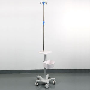 Chariot à perfusion mobile, chariot médical pour perfusion, support de perfusion mobile, support portable pour flacon de perfusion - Product Image 2