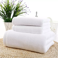 Ensemble de serviettes d'hôtel avec logo personnalisé, ensemble de serviettes pour le visage et les mains, serviettes de bain en coton