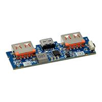 Module de charge PCBA pour batterie au lithium 18650, double USB 5V 2.4A, Micro USB et Type-C, pour batterie externe mobile, avec module chargeur LED