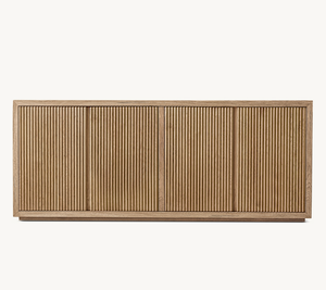 Sassanid OEM Classique Rustique Chêne Caractère Luxe Salon <span class=keywords><strong>Julien</strong></span> Buffet 4 Portes - Product Image 3