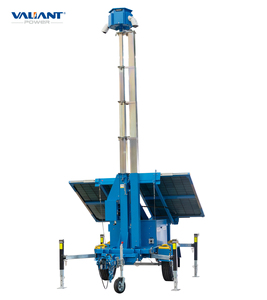Générateur solaire, remorque CCTV avec caméra, routeur et haut-parleur IP - Product Image 2