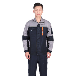Grosir setelan baju kerja lengan panjang Kustom Pabrik bengkel mekanik pakaian keselamatan kerja setelan seragam kerja - Product Image 5