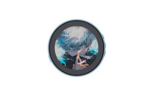 เข็มป้ายอิเล็กทรอนิกส์อัจฉริยะยอดนิยม NKiwi พร้อมจอแสดงผล IPS สำหรับแฟนอนิเมะมังงะของขวัญวันวาเลนไทน์ - Product Image 5