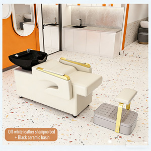 Lettino per Lavaggio Capelli per Saloni di Bellezza, Parrucchieri e Stilisti - Lettino di Alta Gamma per Terapia Capillare - Lettino Trendy per Lavaggio Capelli - Product Image 5