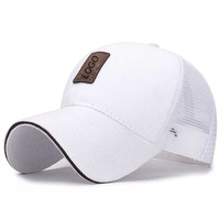 Gorra de Béisbol de Verano, Gorra de Malla, Unisex, Gorra Trucker con Cierre a Presión, Gorra Sólida Estilo Dad Hat, Casquette Homme
