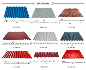 Tôle ondulée galvanisée 2025, dernière génération, tôle ondulée en acier coloré pour toiture de maison, tôle en acier coloré - Product Image 4